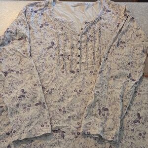 Ruff Hewn Elegant Long Sleeve Shirt 3x